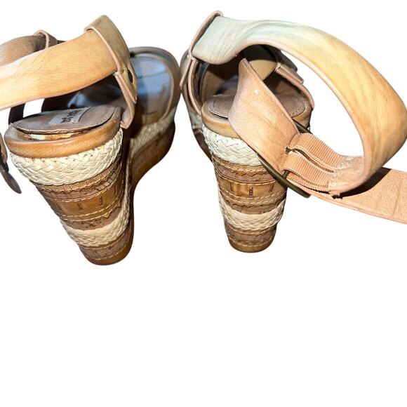 Tan Not Rated Women's Dream To Live Wedge Sandal Size 8.5 - Picture 6 of 13